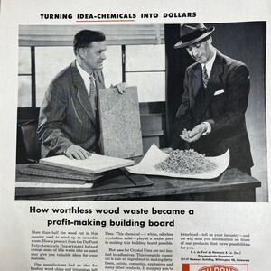 DuPont Polychemicals Department Chemicals Plastics 1951 Magazine Ad FL6-10